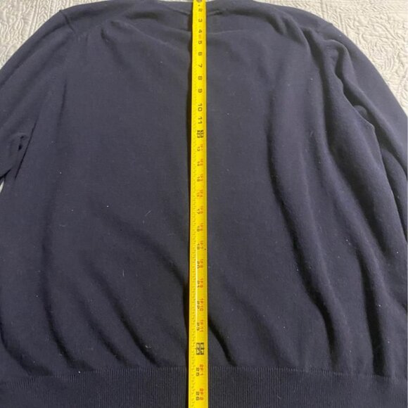 Eddie Bauer Navy Blue Pullover Sweater - Picture 4 of 5